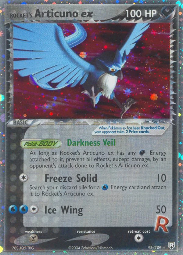 Rocket's Articuno ex, 96/109