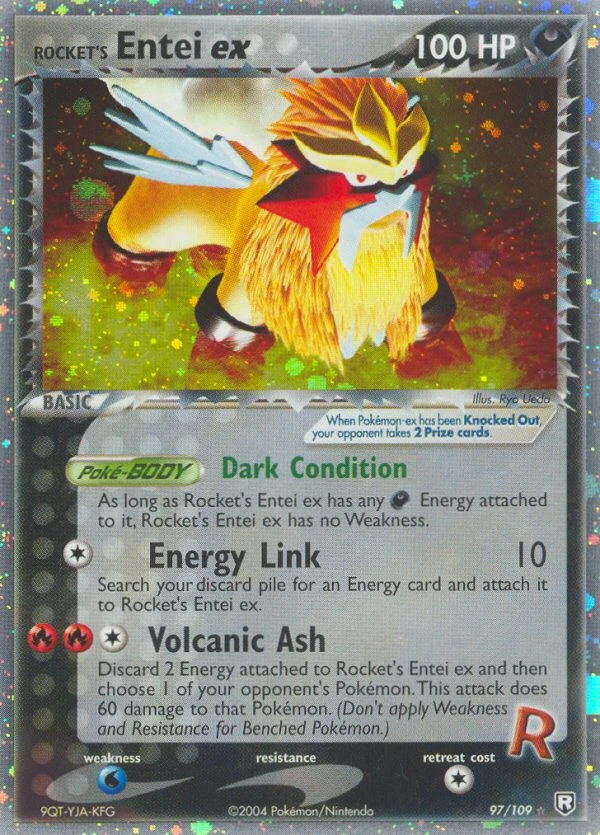 Rocket's Entei ex, 97/109