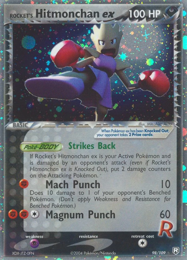 Rocket's Hitmonchan ex, 98/109