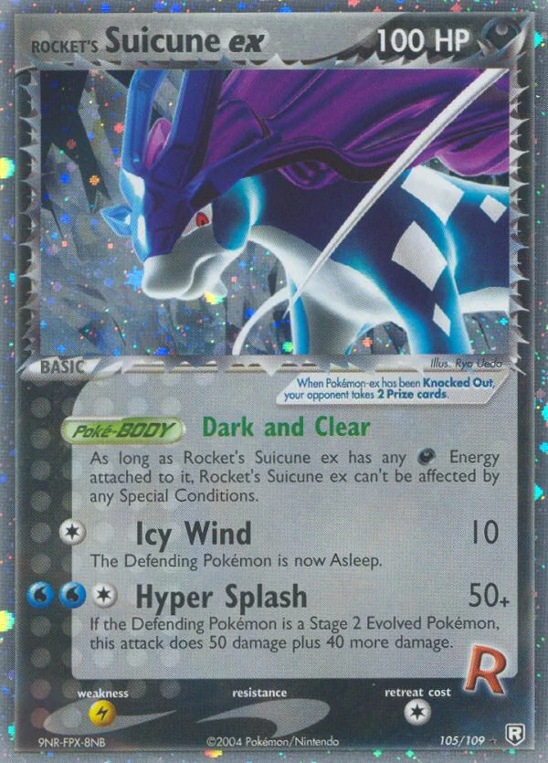 Rocket's Suicune ex, 105/109
