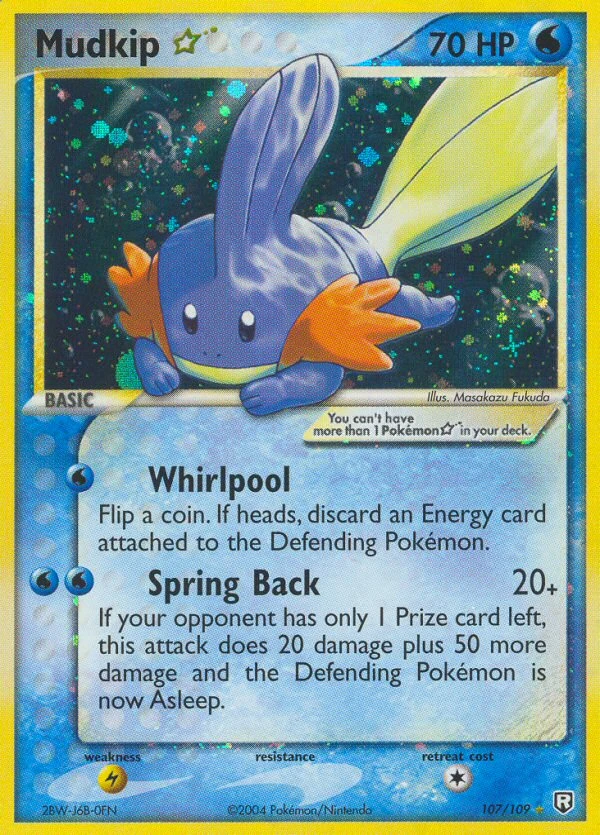 Mudkip ★, 107/109