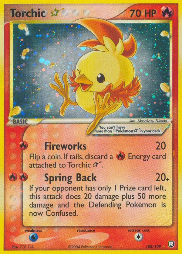 Torchic ★, 108/109