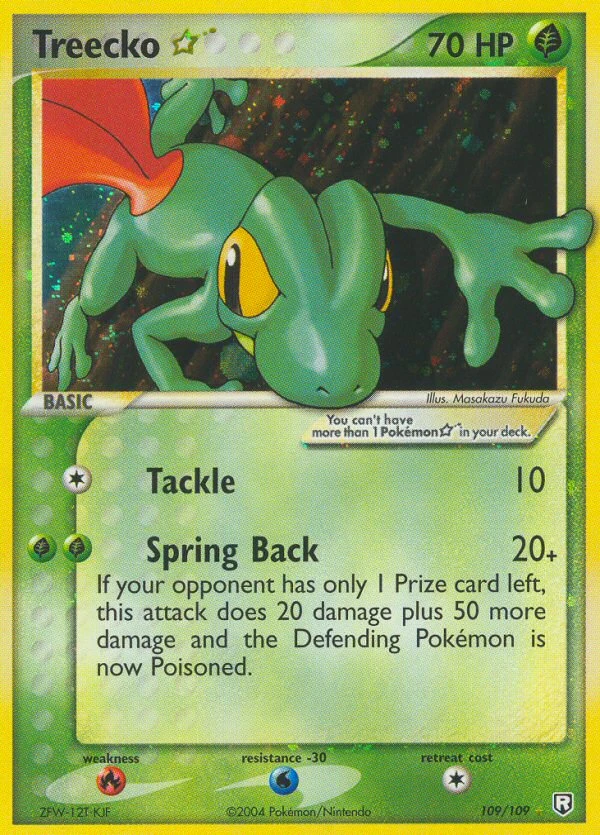 Treecko ★, 109/109