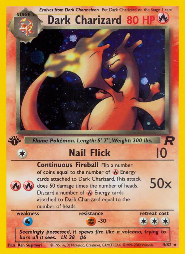 Dark Charizard, 004/082