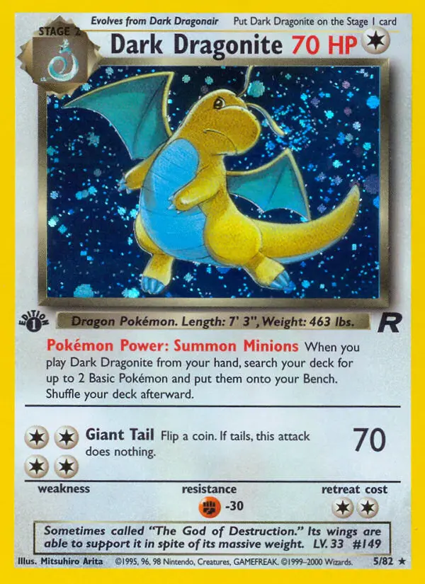 Dark Dragonite, 005/082