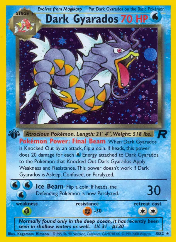 Dark Gyarados, 008/082