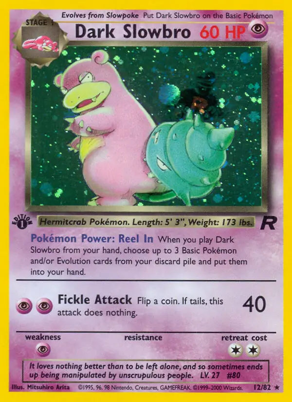 Dark Slowbro, 012/082