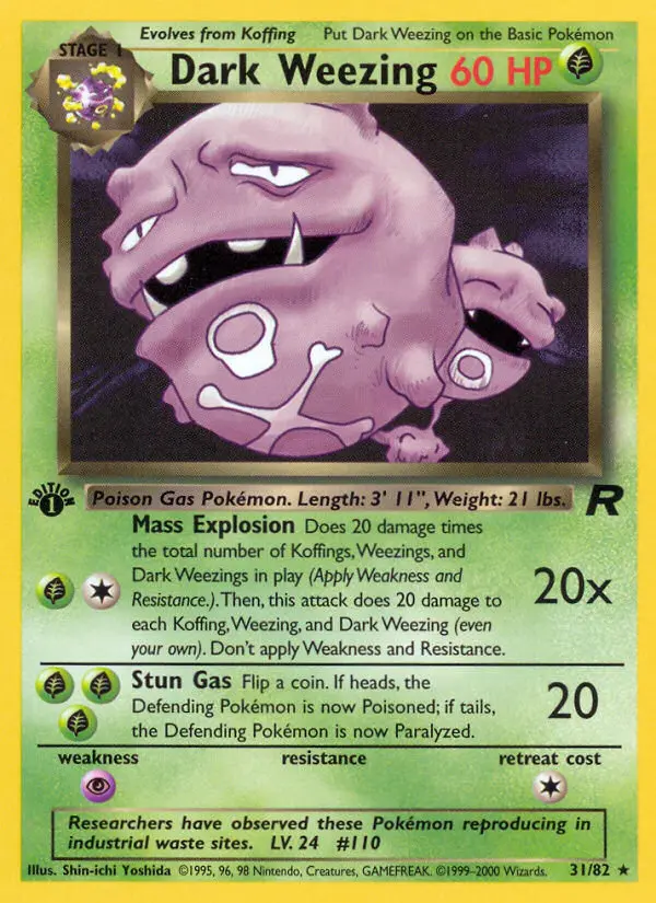 Dark Weezing, 031/082