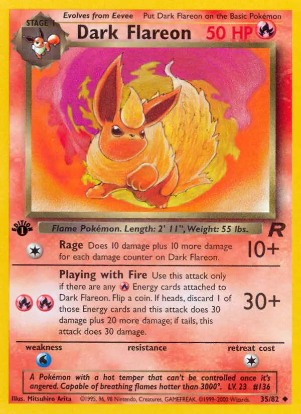 Dark Flareon, 035/082