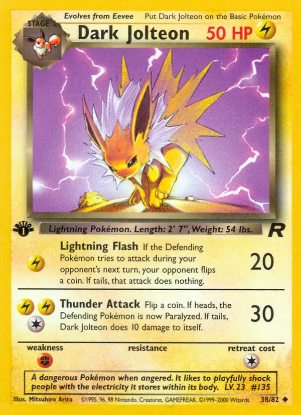 Dark Jolteon, 038/082