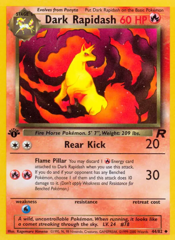 Dark Rapidash, 044/082