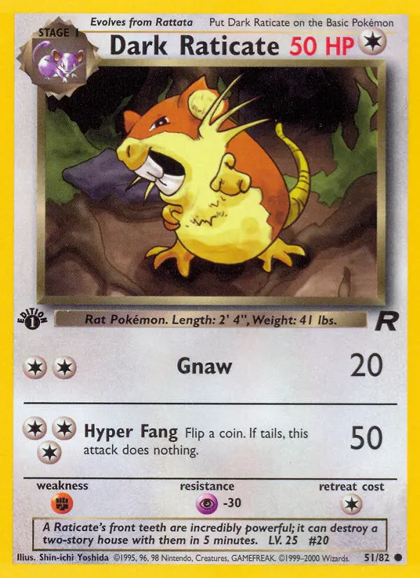 Dark Raticate, 051/082