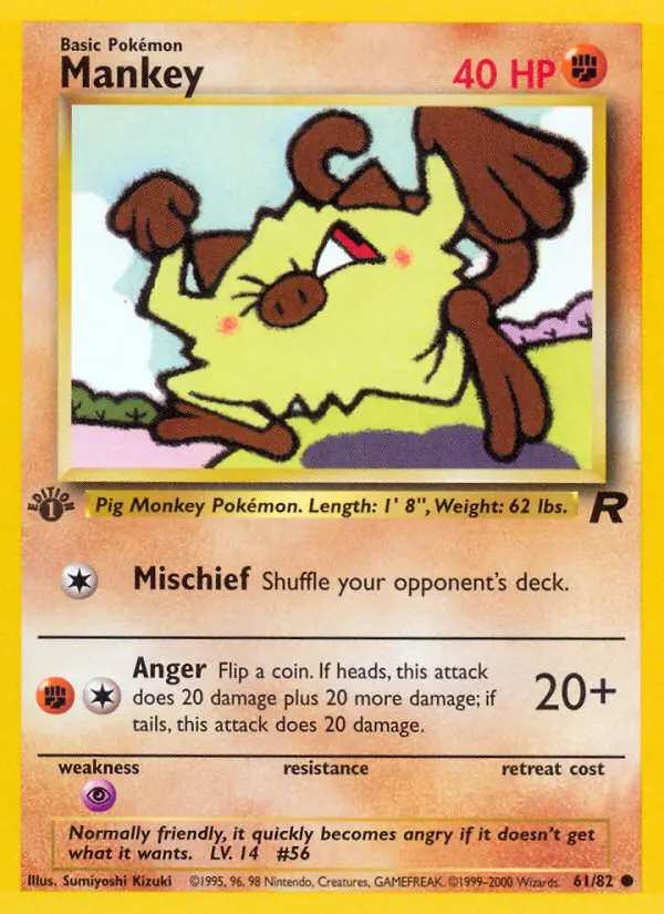 Mankey, 061/082