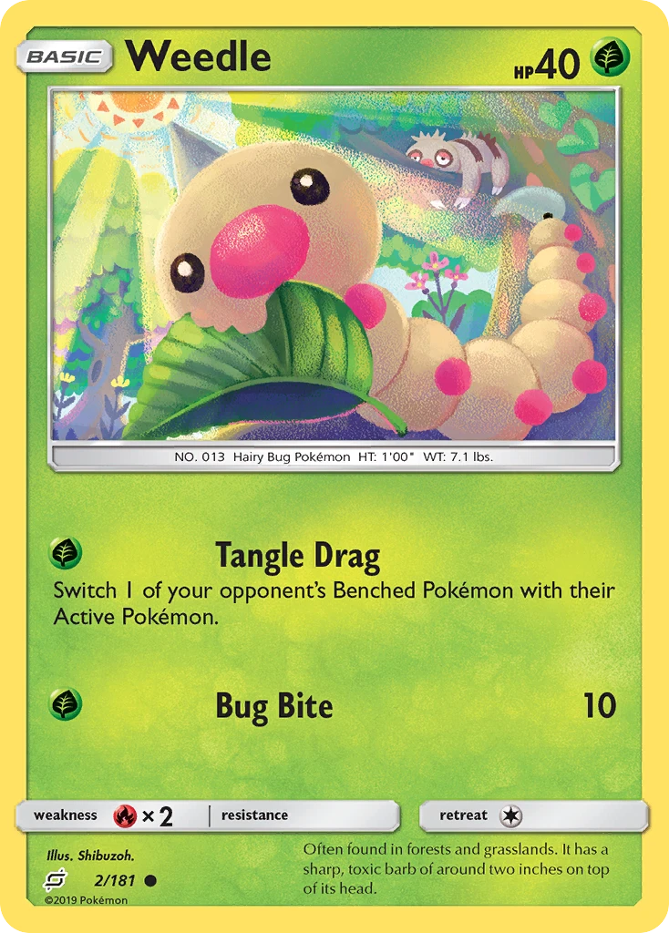 Weedle, 002/181