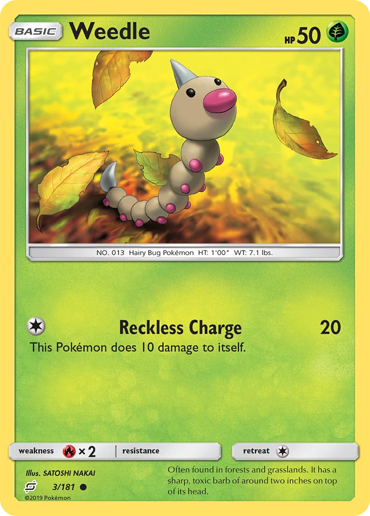 Weedle, 003/181