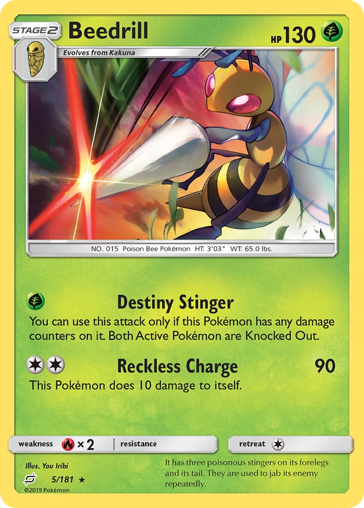 Beedrill, 005/181