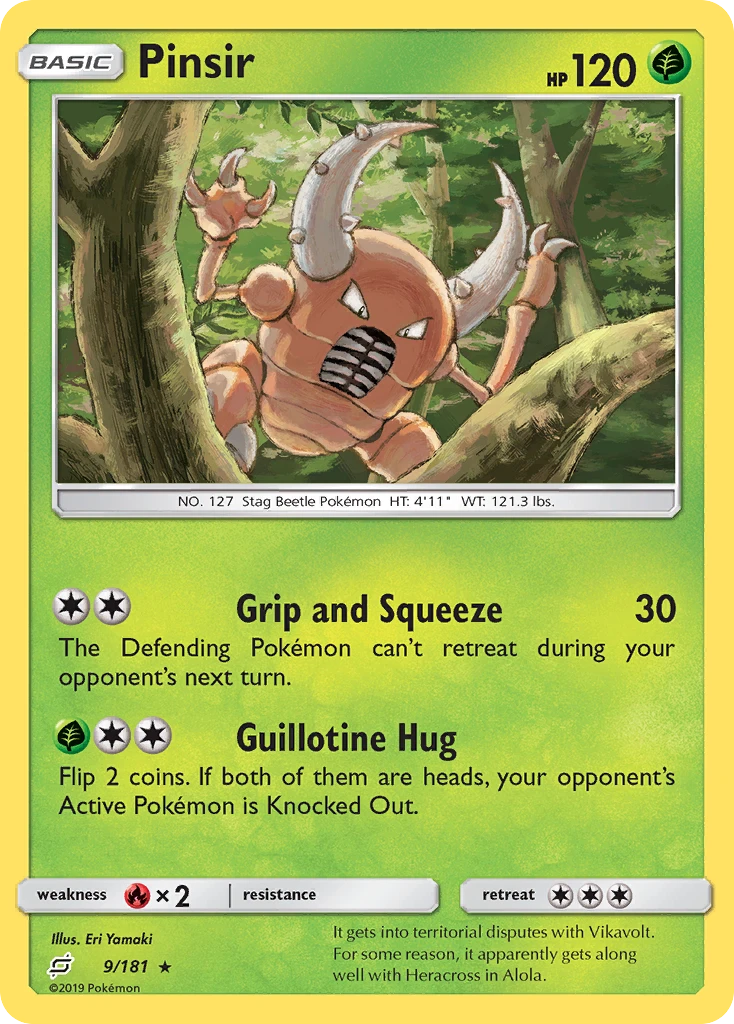Pinsir, 009/181