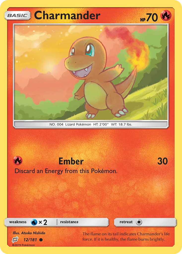 Charmander, 012/181