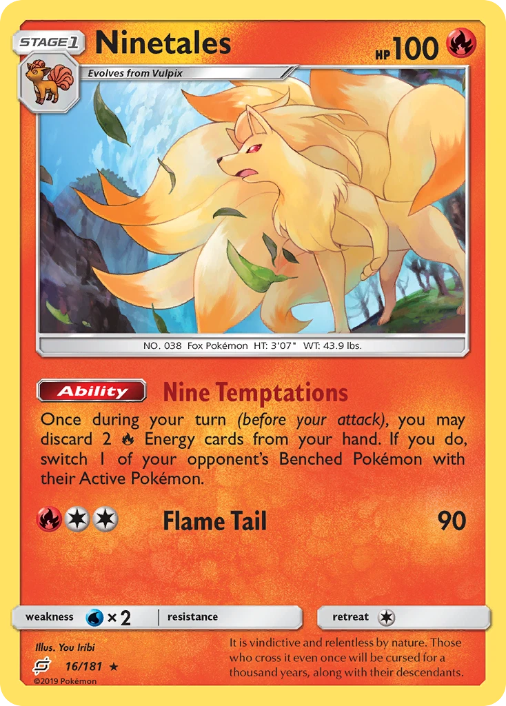 Ninetales, 016/181