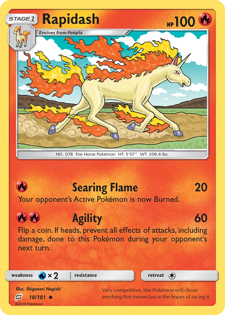 Rapidash, 018/181