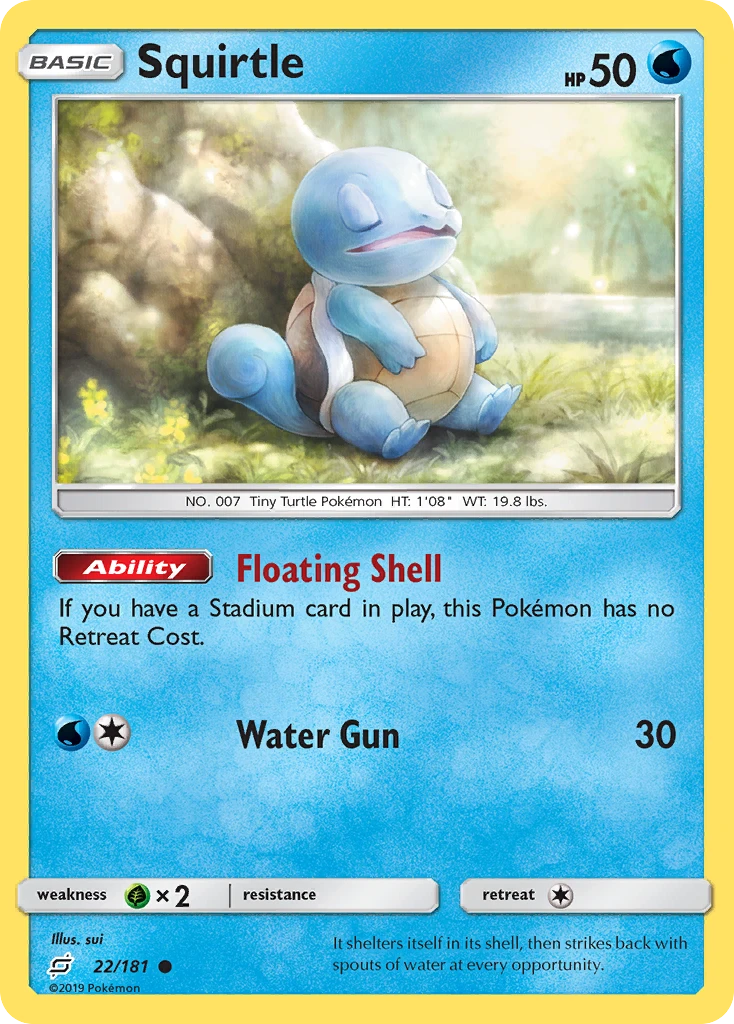 Squirtle, 022/181