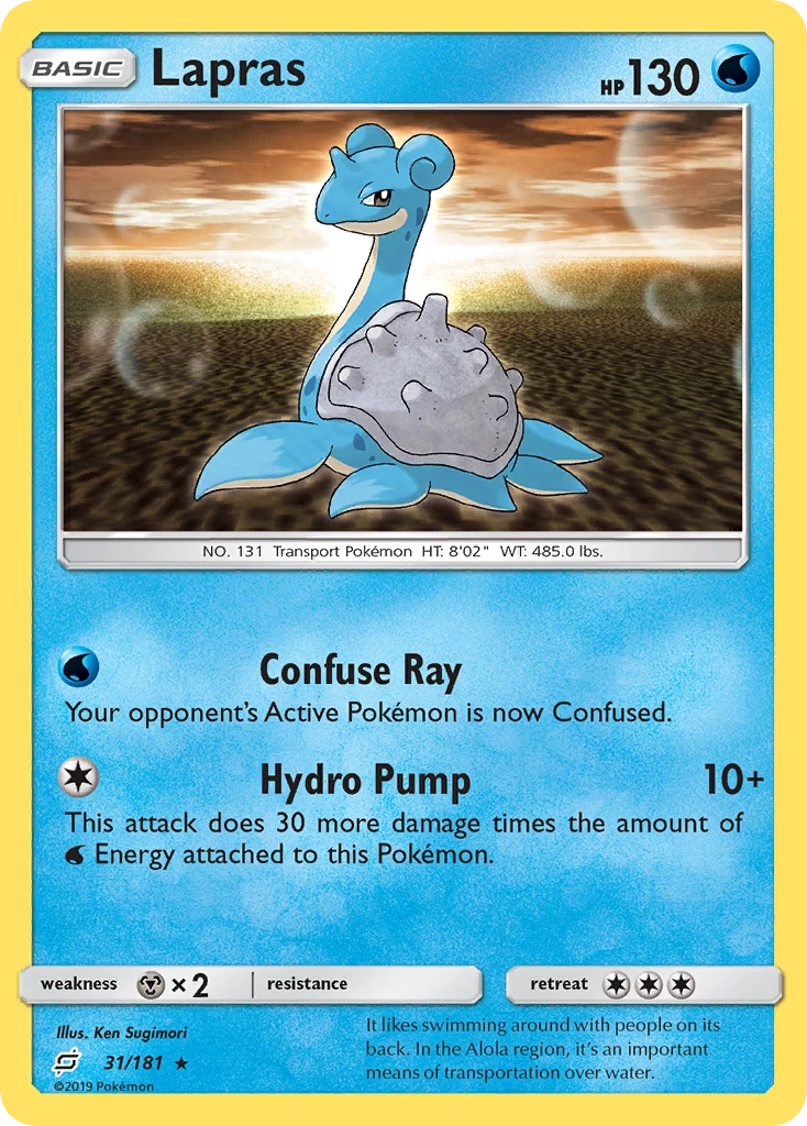 Lapras, 031/181