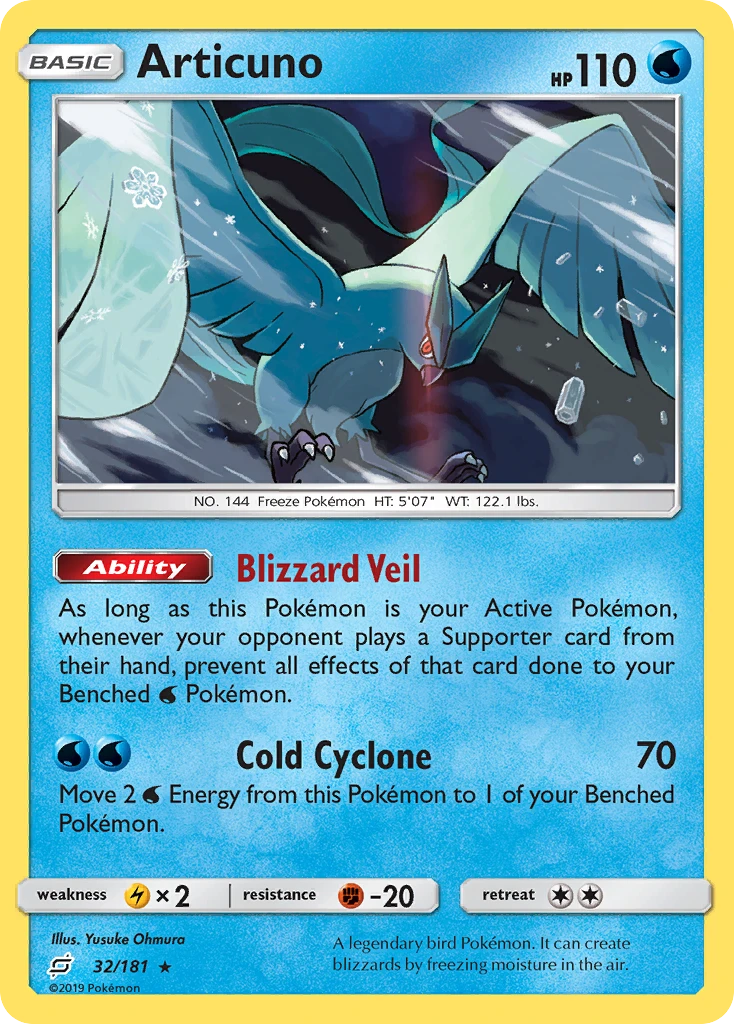 Articuno, 032/181