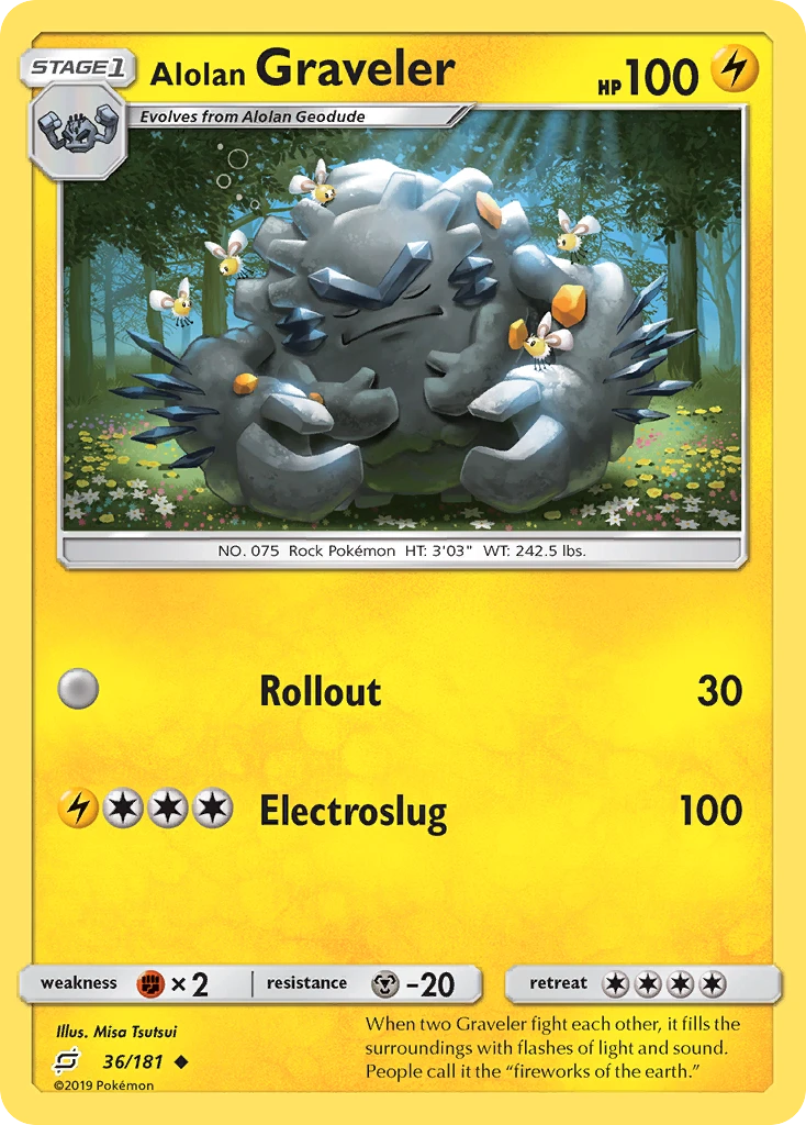 Alolan Graveler, 036/181