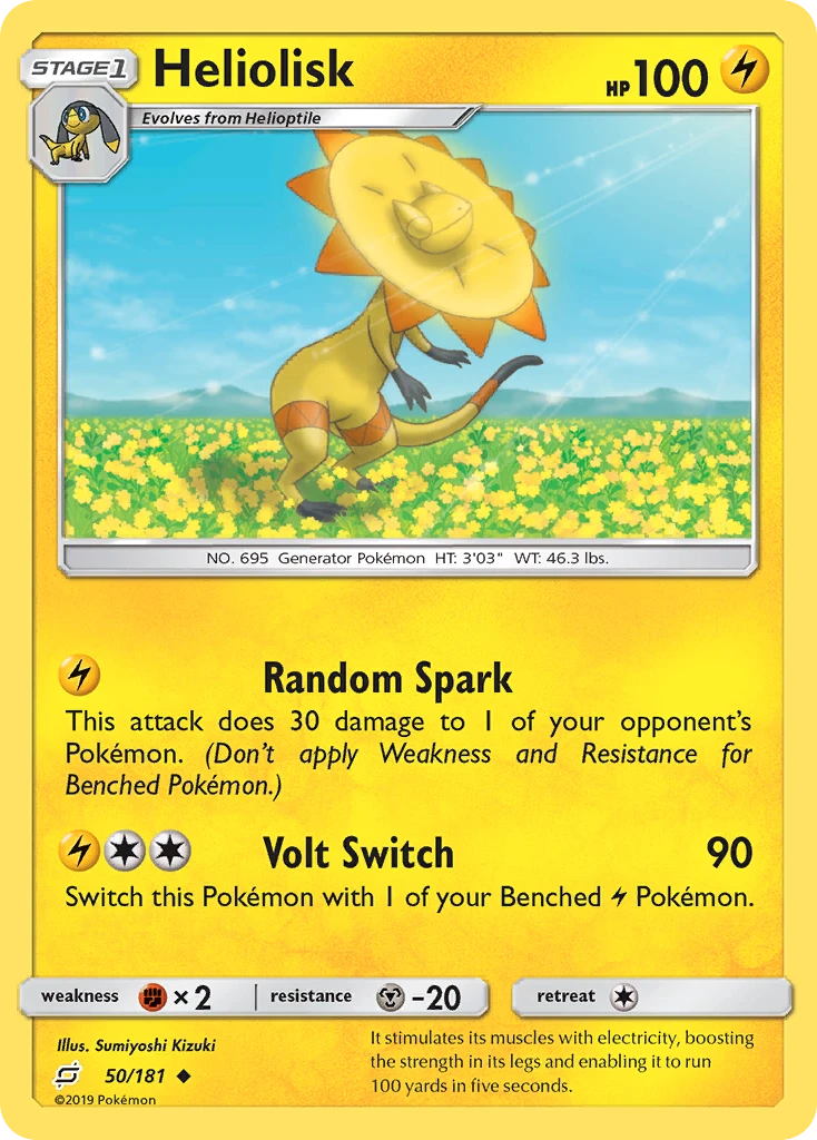 Heliolisk, 050/181