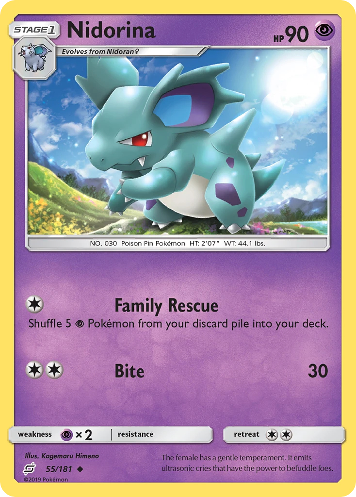 Nidorina, 055/181