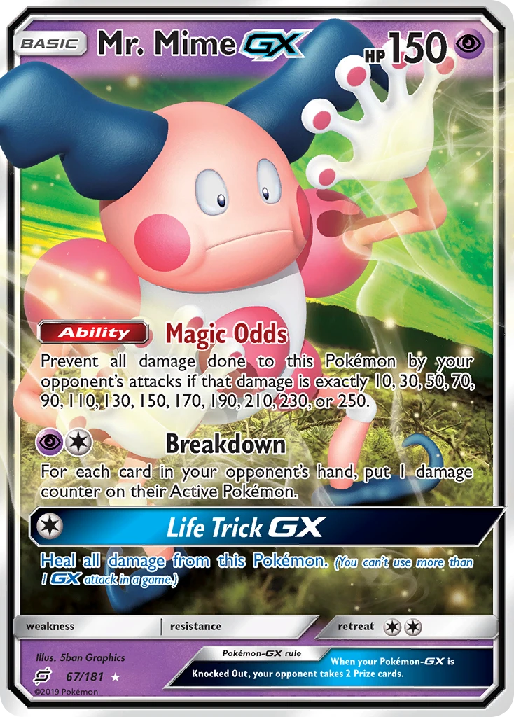 Mr. Mime-GX, 067/181
