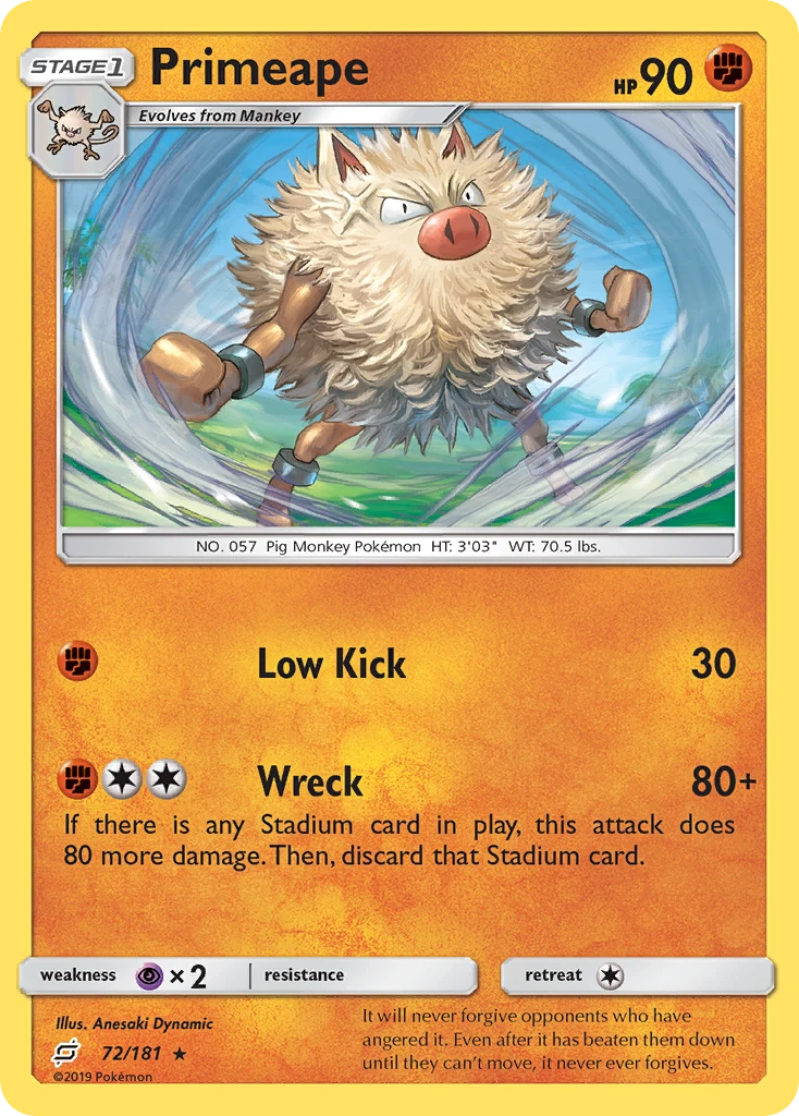 Primeape, 072/181