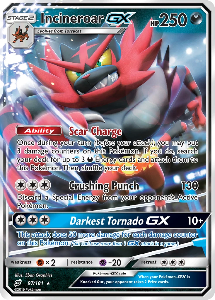 Incineroar-GX, 097/181