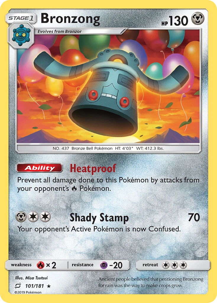 Bronzong, 101/181