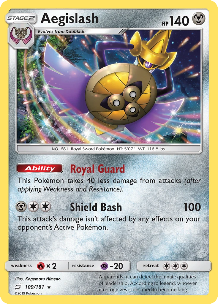 Aegislash, 109/181