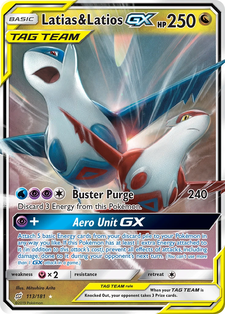 Latias & Latios-GX, 113/181