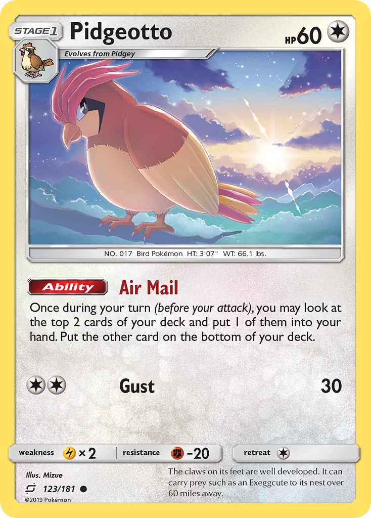 Pidgeotto, 123/181
