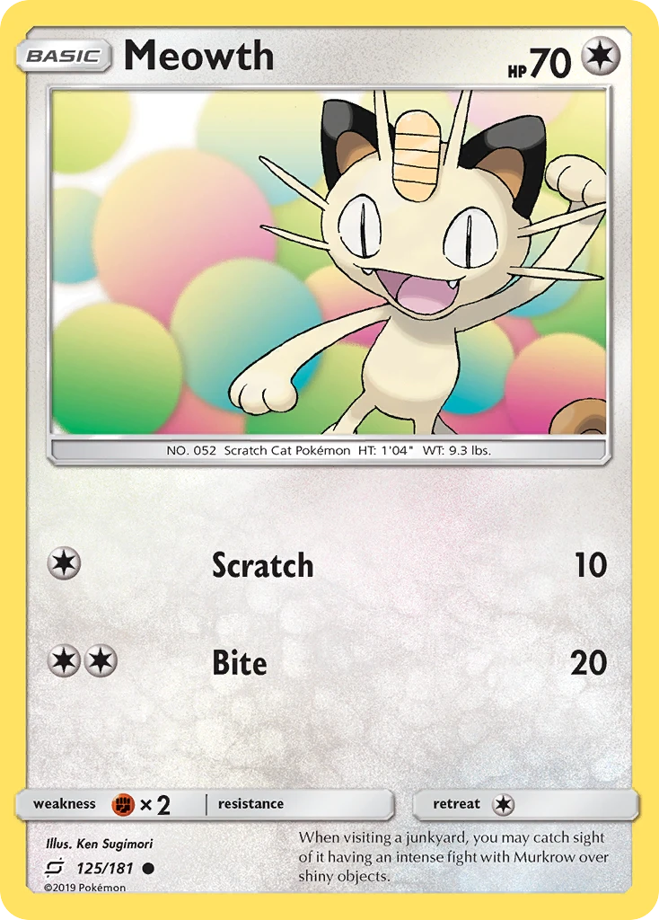 Meowth, 125/181