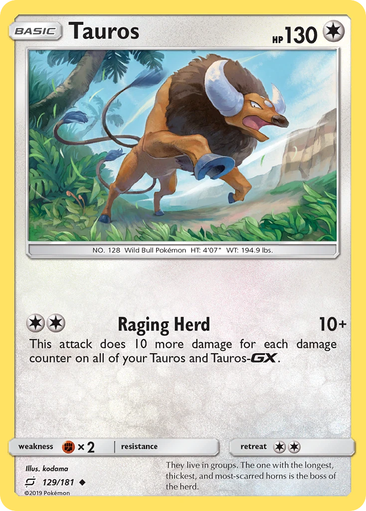 Tauros, 129/181