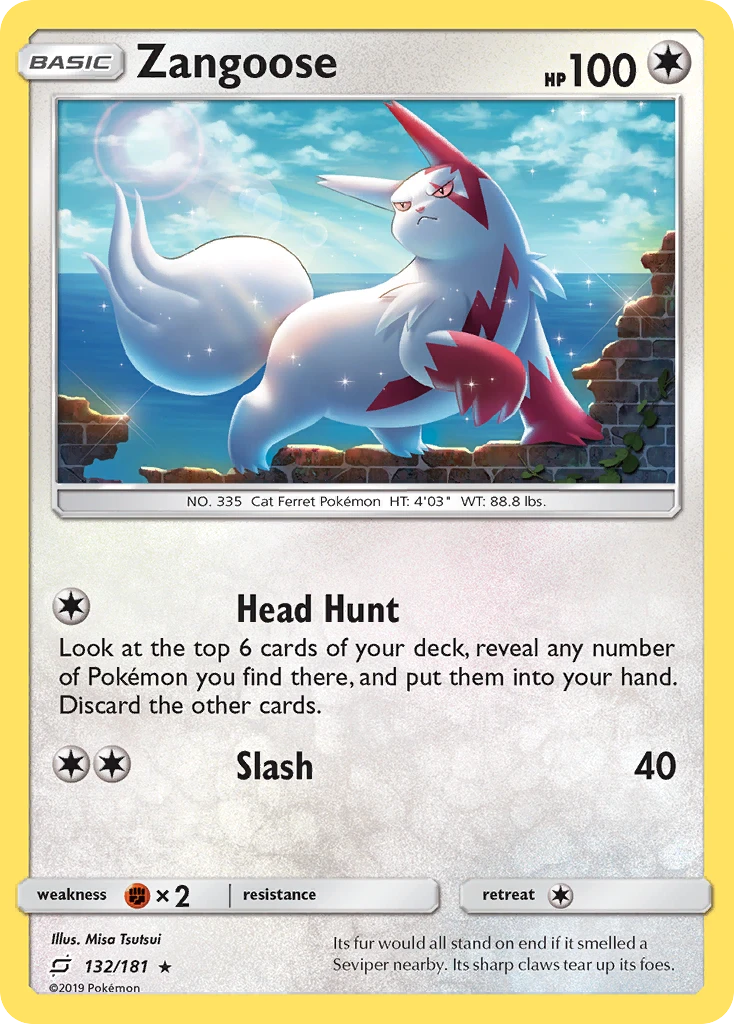 Zangoose, 132/181