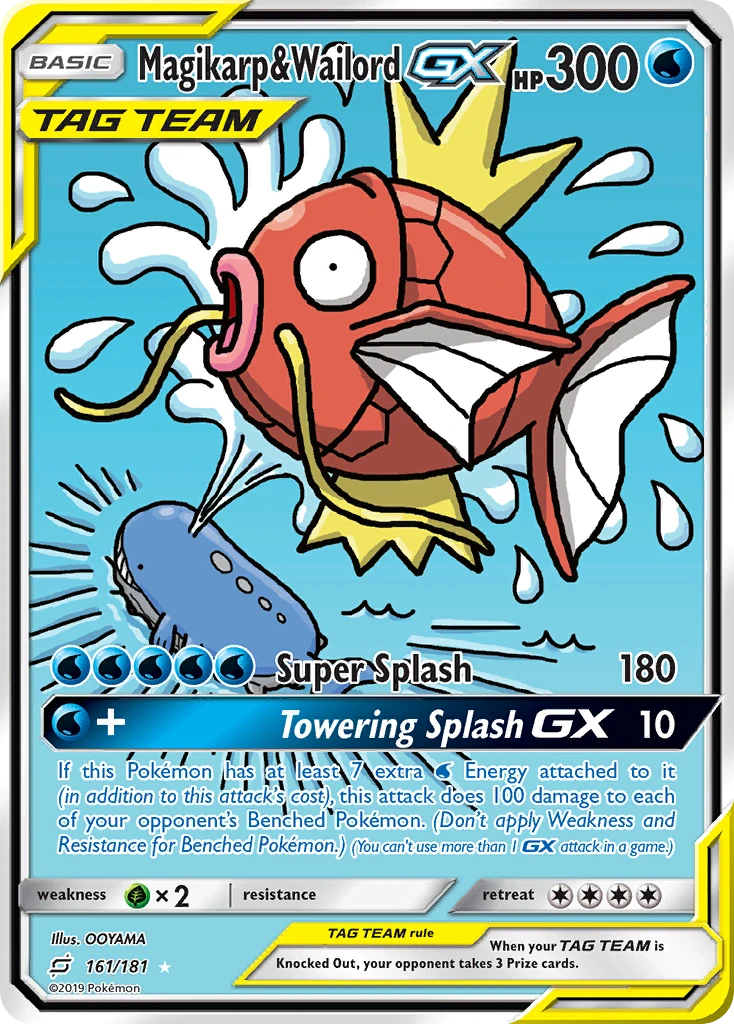 Magikarp & Wailord-GX, 161/181