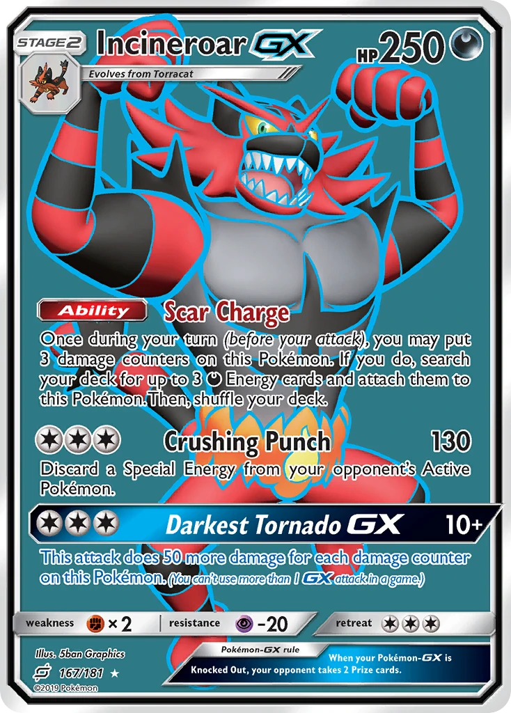 Incineroar-GX, 167/181