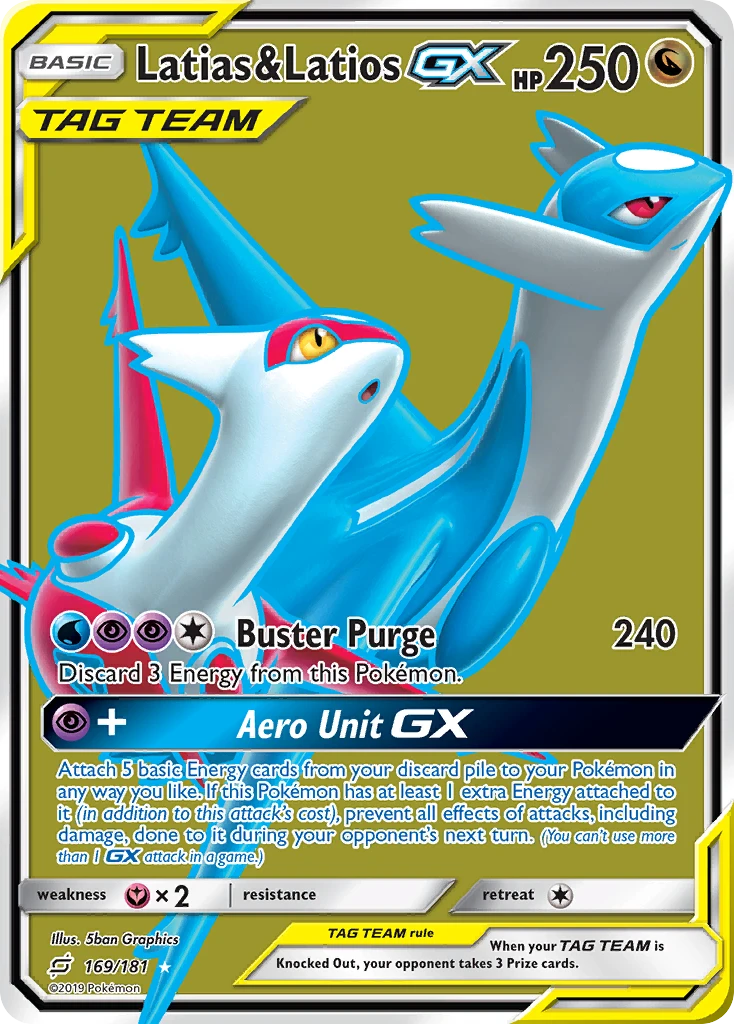 Latias & Latios-GX, 169/181