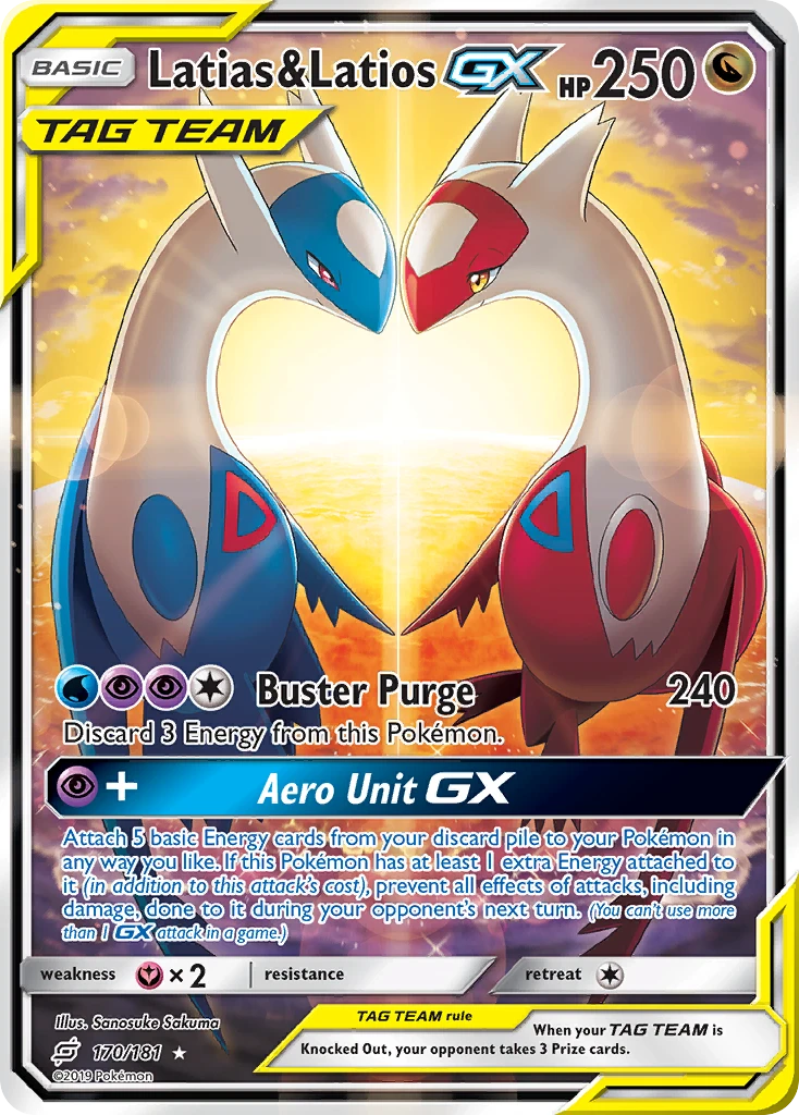 Latias & Latios-GX, 170/181