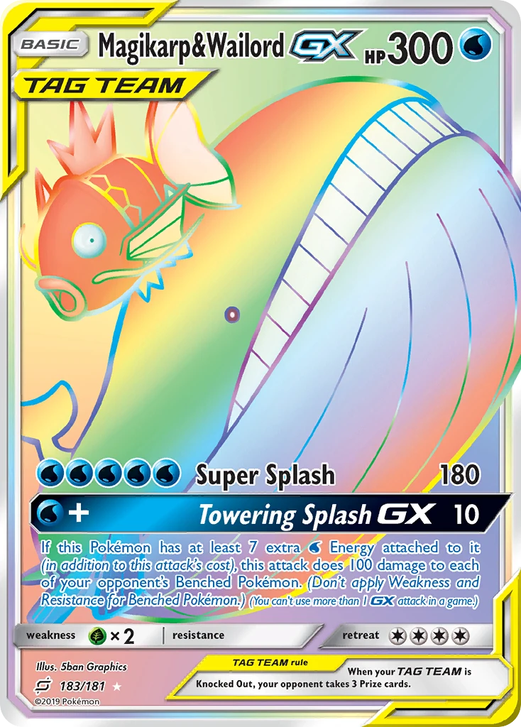 Magikarp & Wailord-GX, 183/181