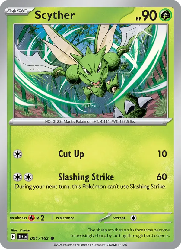 Scyther, 001/162