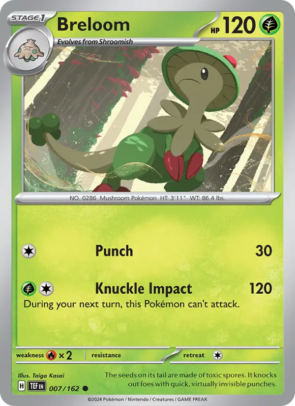 Breloom, 007/162