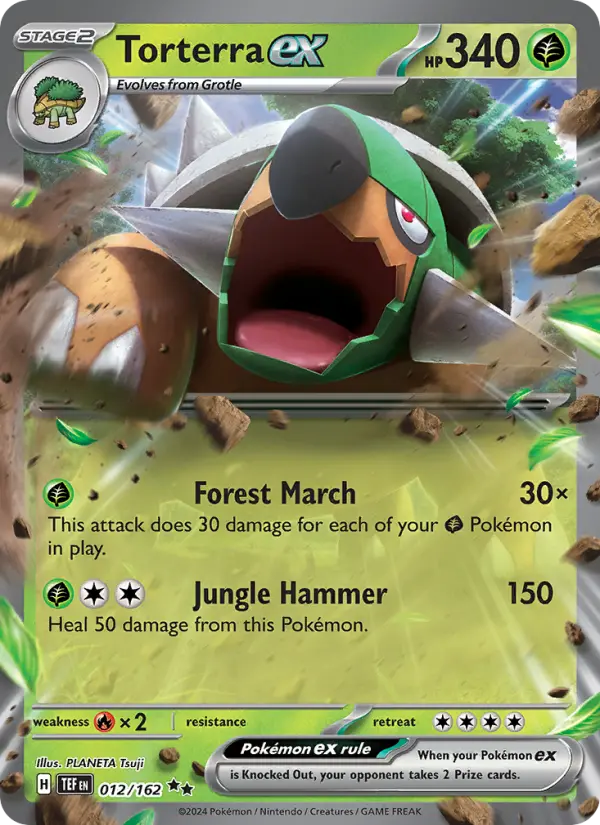 Torterra ex, 012/162