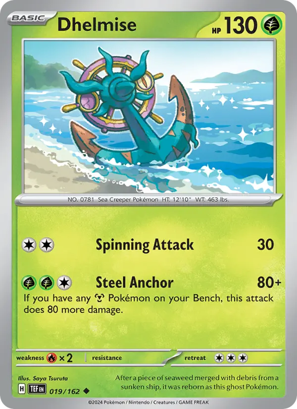 Dhelmise, 019/162