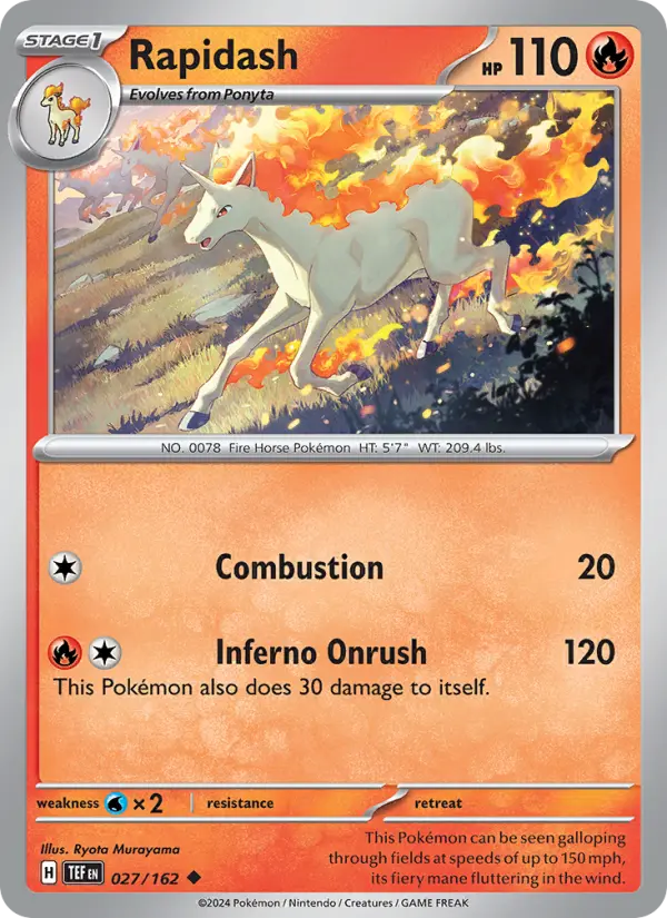 Rapidash, 027/162